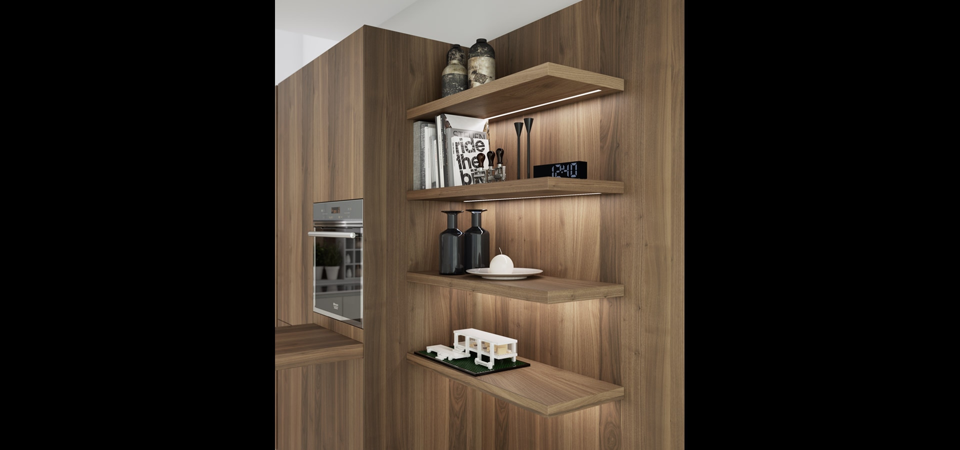 Cucina elegante e moderna in legno | Limha Wood | MITON Cucine